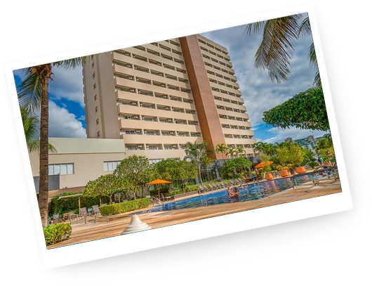 Hospedagem em resort em Olímpia ao lado dos parques