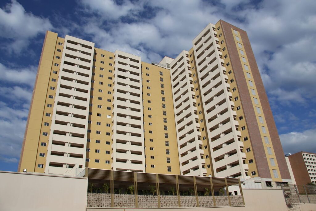 Fachada do Hot Beach Suites em Olímpia