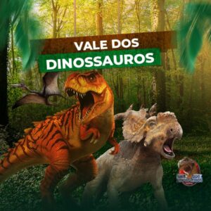 Ingresso Vale dos Dinossauros em Olímpia